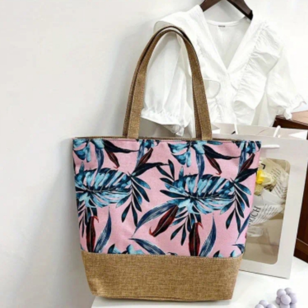 Tropical Tote Bag For Summer
